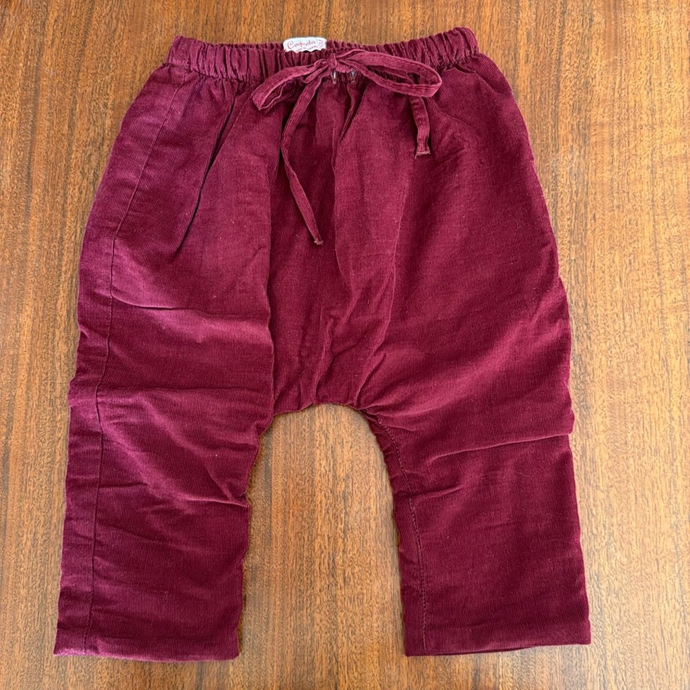La coqueta Burgundy Pants